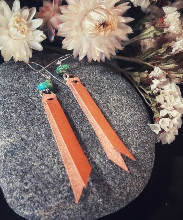 Cascade Earrings with Sonoran Gold Turquoise