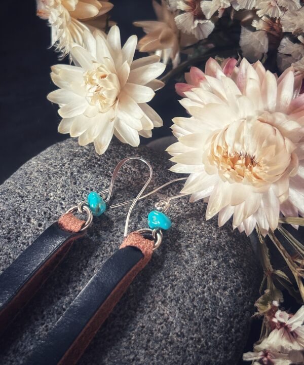 Cascade Earrings with Blue Ridge Turquoise