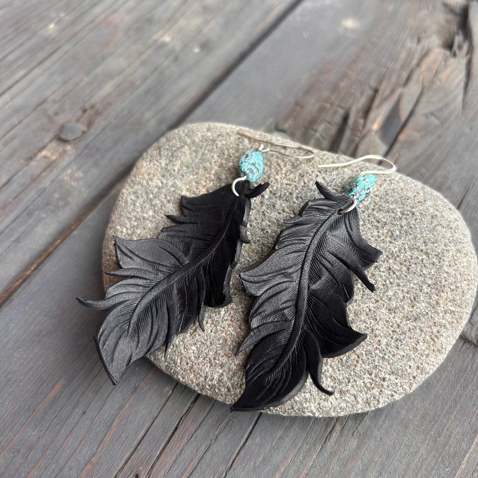 Feather Earrings - Image 3