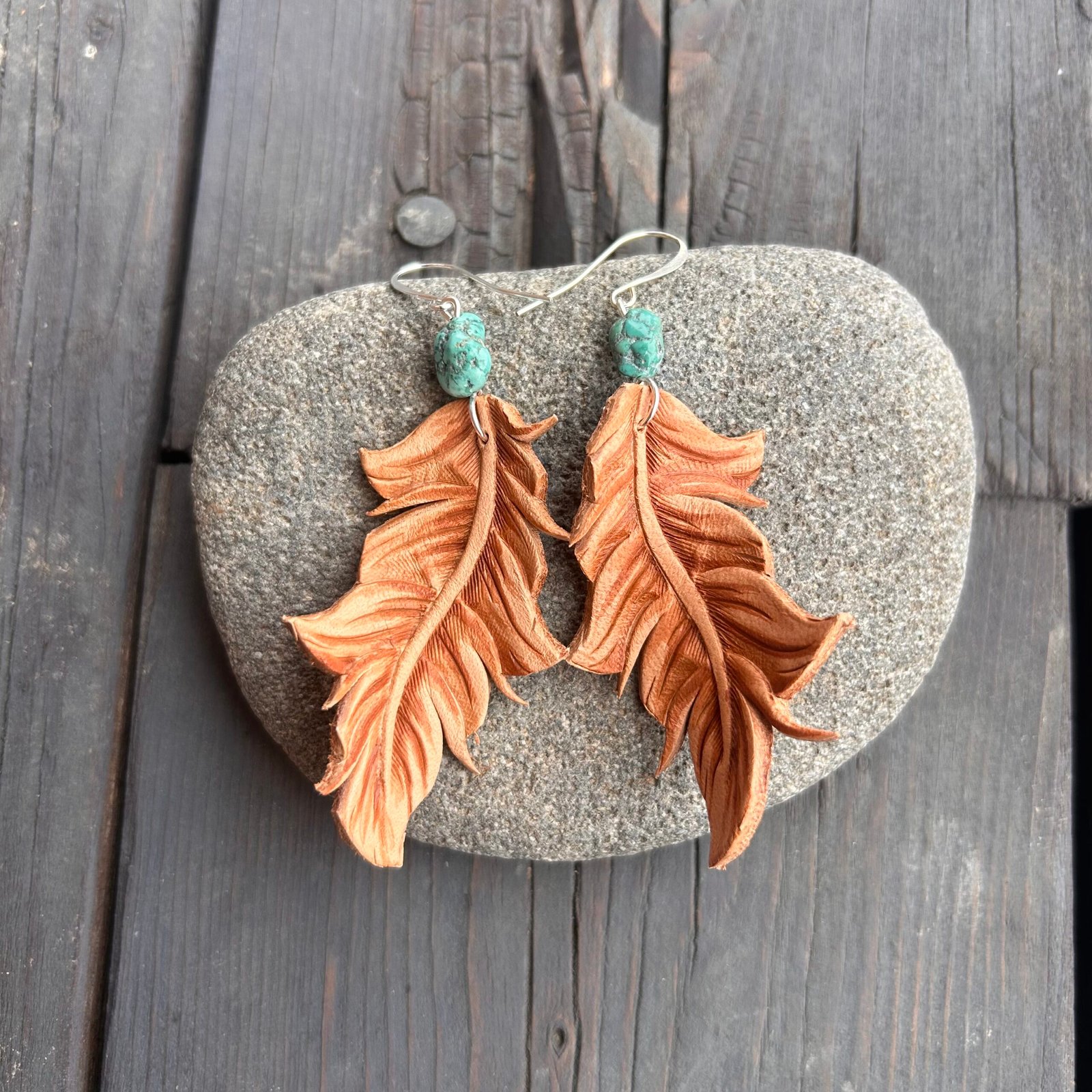 Feather Earrings - Image 2