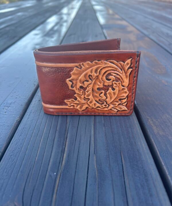 Bridger Wallet Oak Leaves