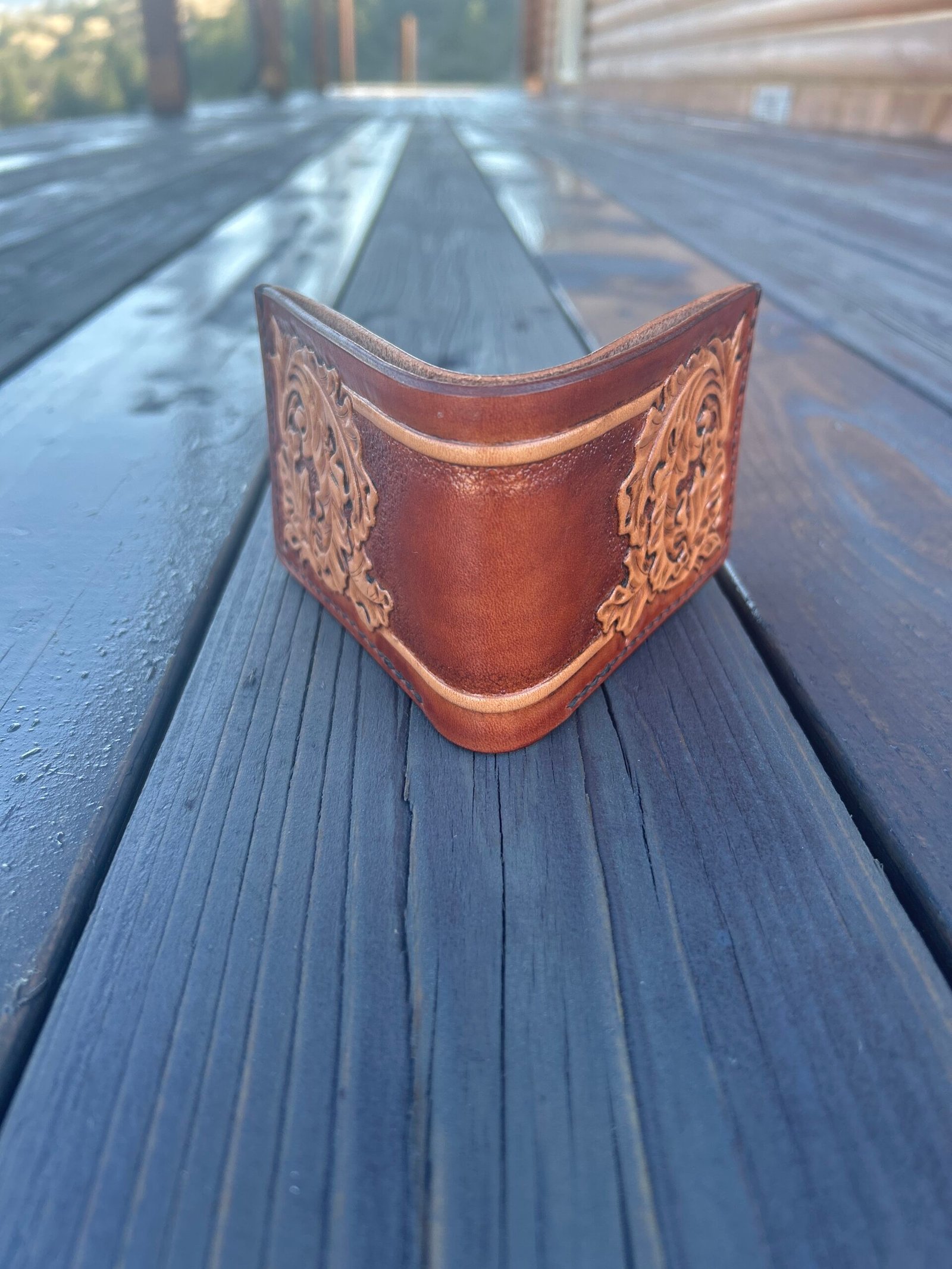 Bridger Wallet Oak Leaves - Image 2