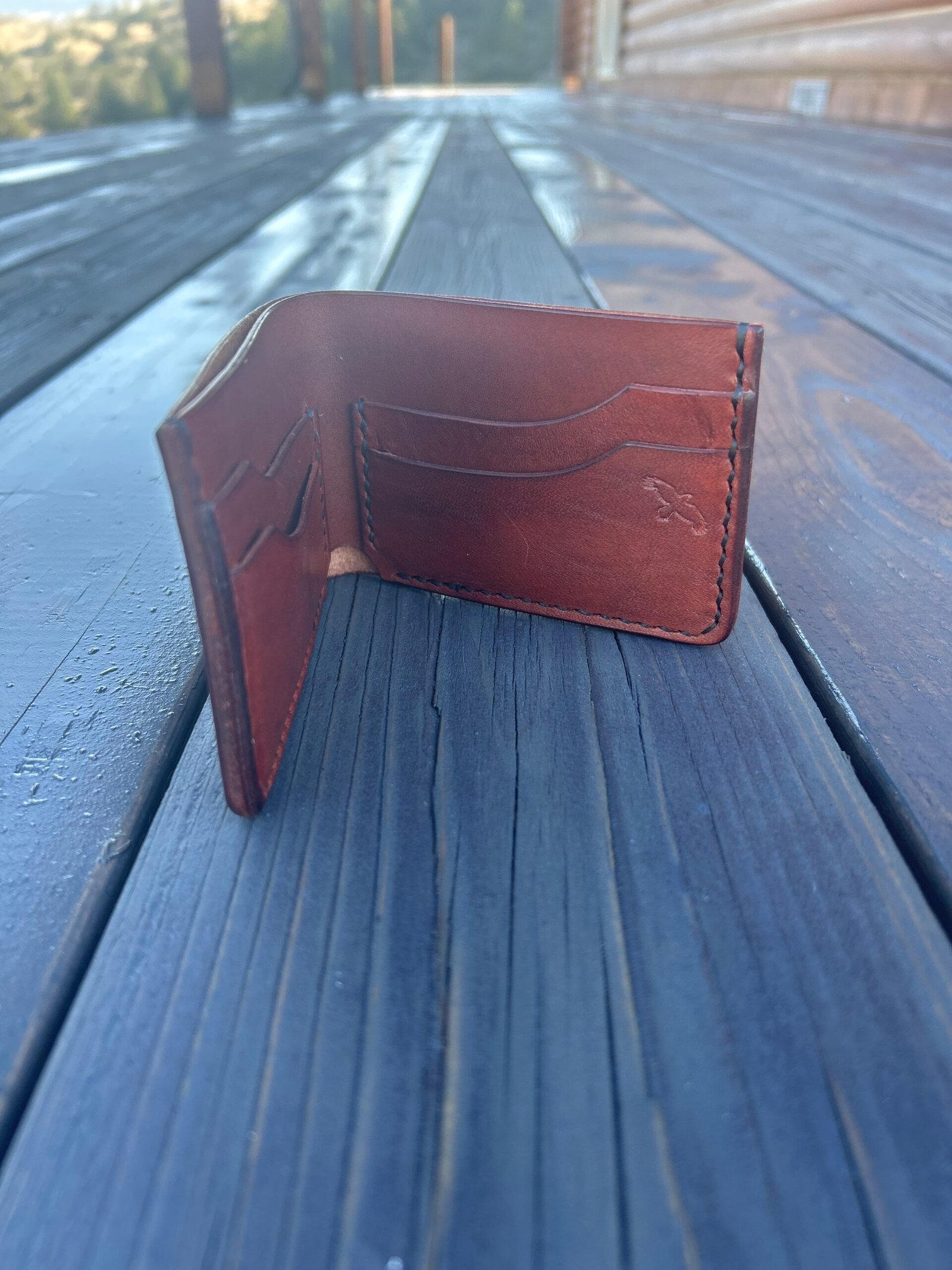 Bridger Wallet Oak Leaves - Image 3