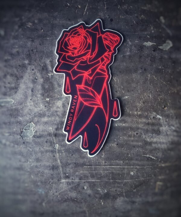 Alternative view of Single Sticker