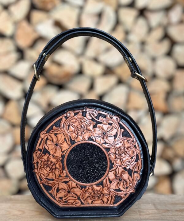 Yellowstone Round Purse with Western Floral