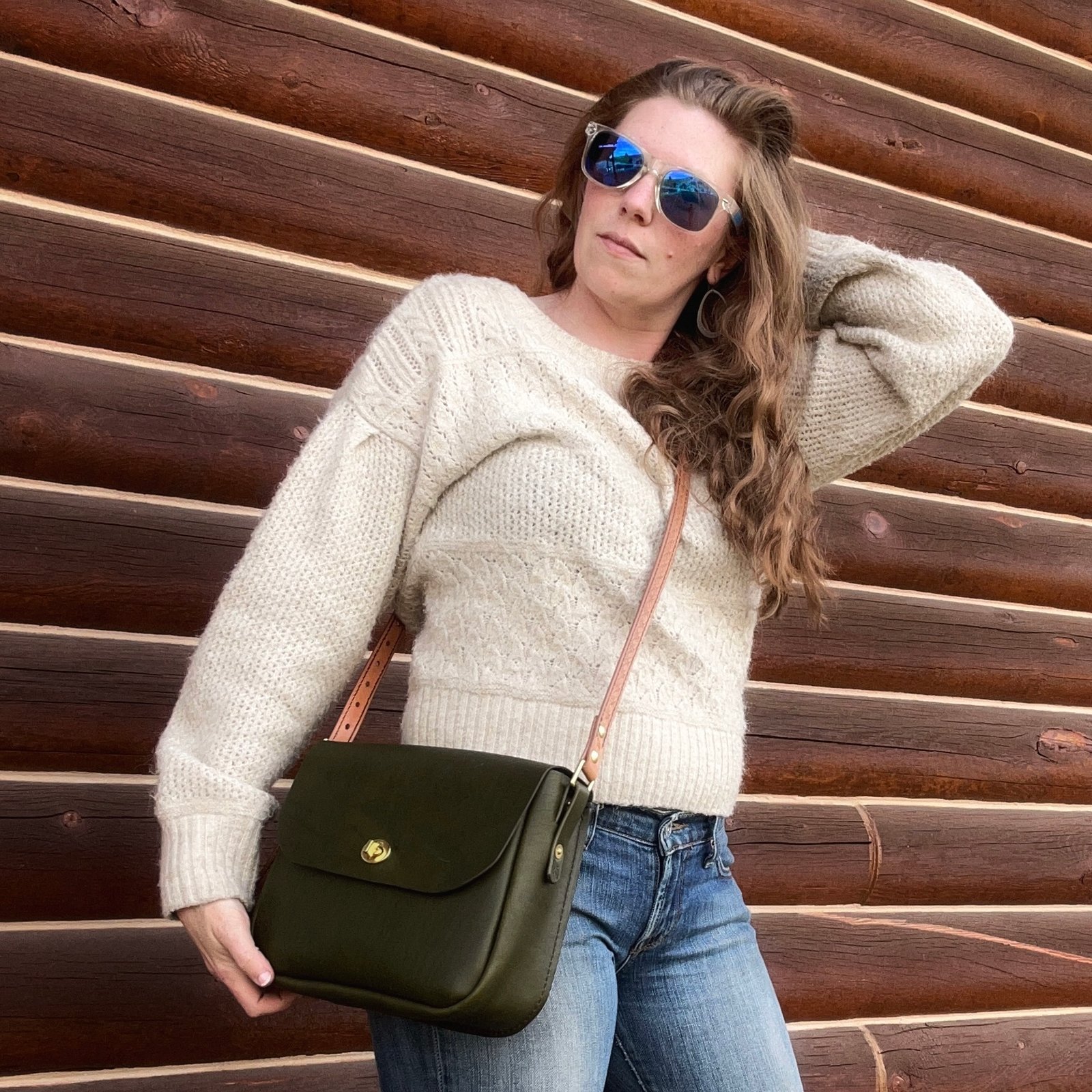 Cherry Creek Purse in Olive - Image 2