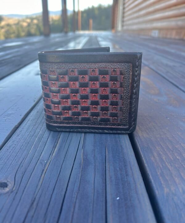 Mission Wallet Black Cherry Skulls