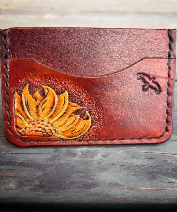 Granite Wallet Brown Sunflower