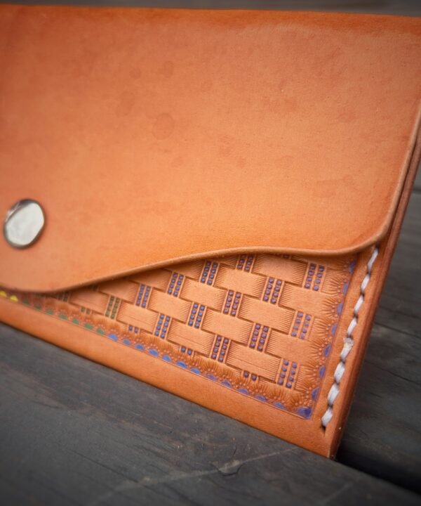 Alternative view of Madison Wallet Rainbow Basketweave