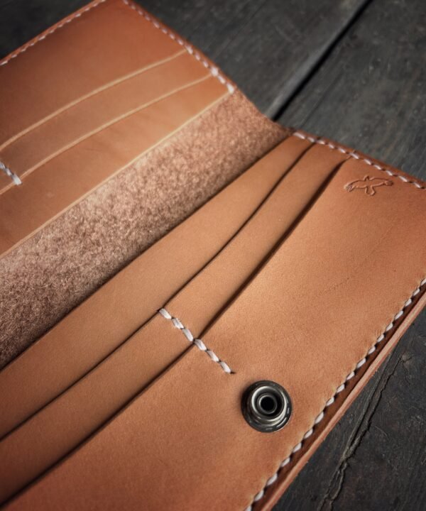 Alternative view of Highland Wallet Geometric Pattern