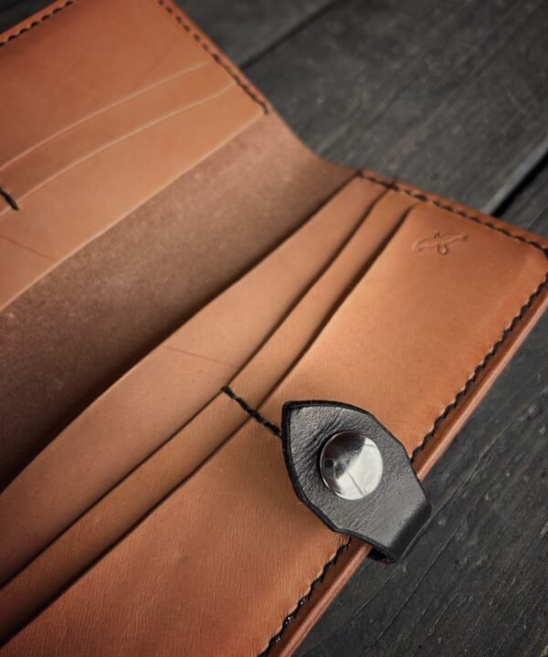 Alternative view of Highland Wallet Orange Chrysanthemum