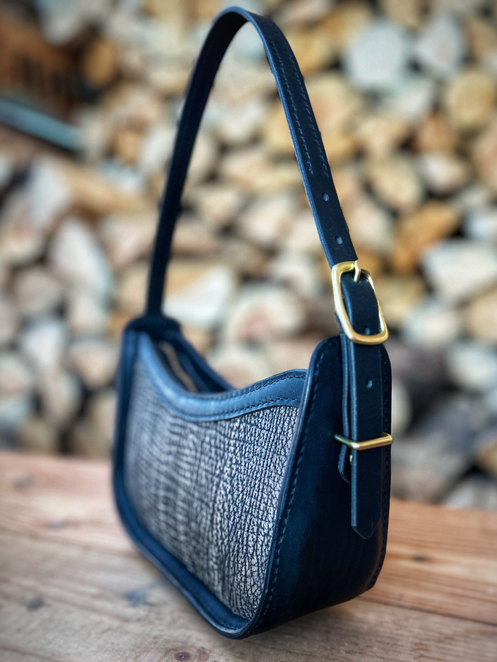 Rosebud Purse with Shark