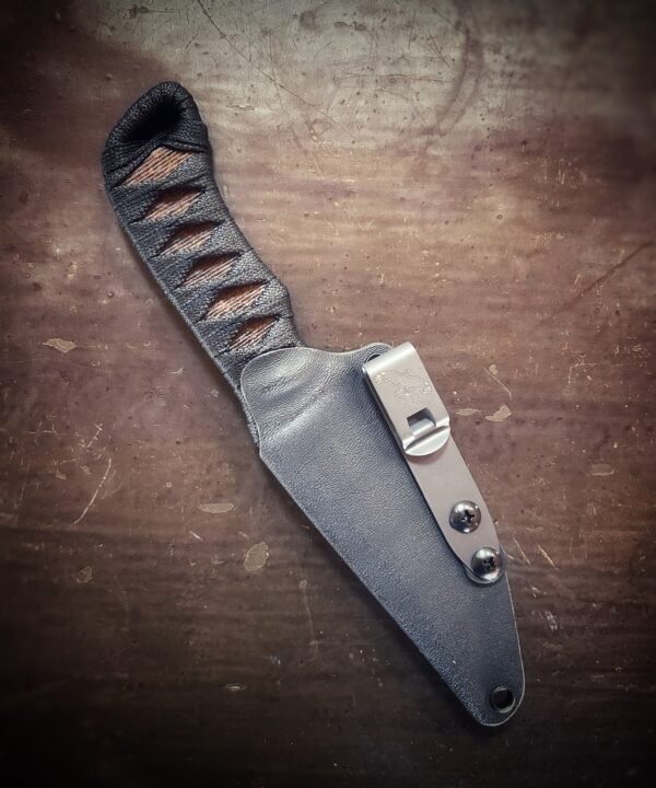 Erinyes with burnt jute and black wrap