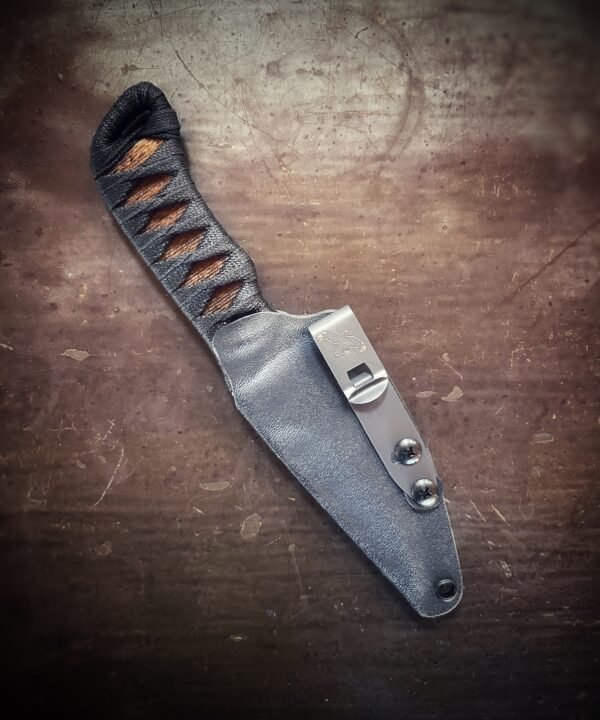 Erinyes with burnt jute and black wrap