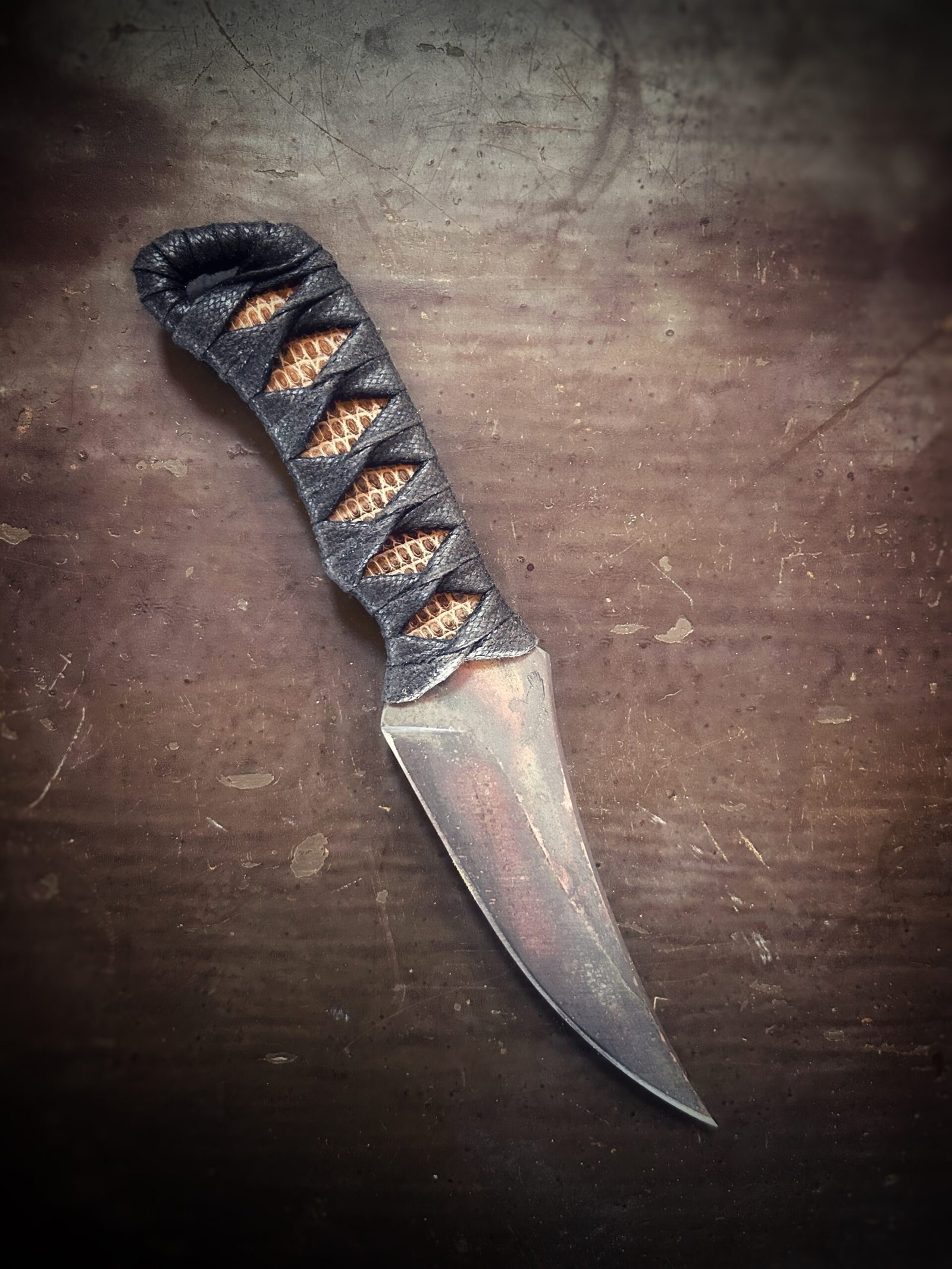 Erinyes lizard and black wrap