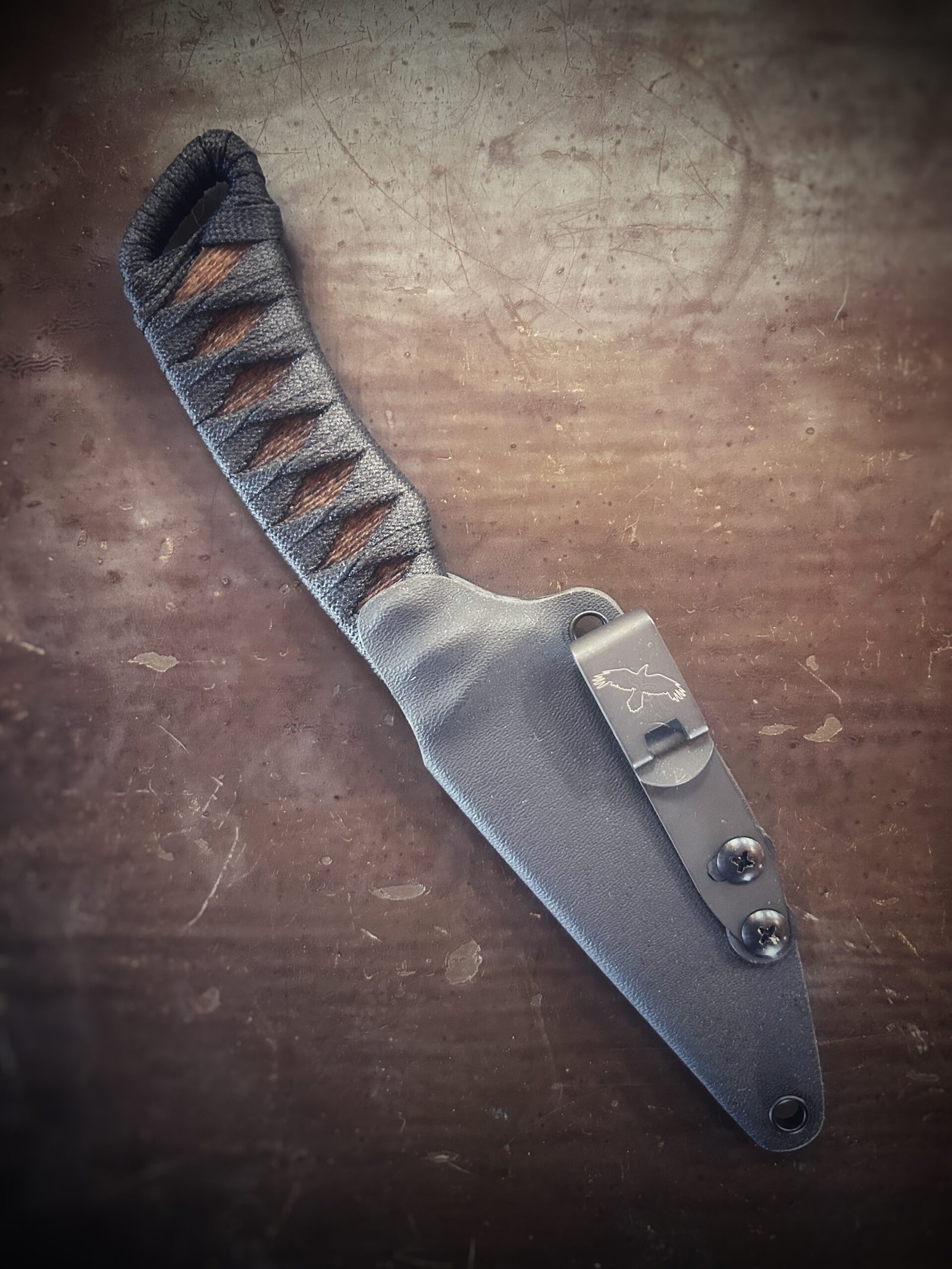 Anathema with jute and black wrap