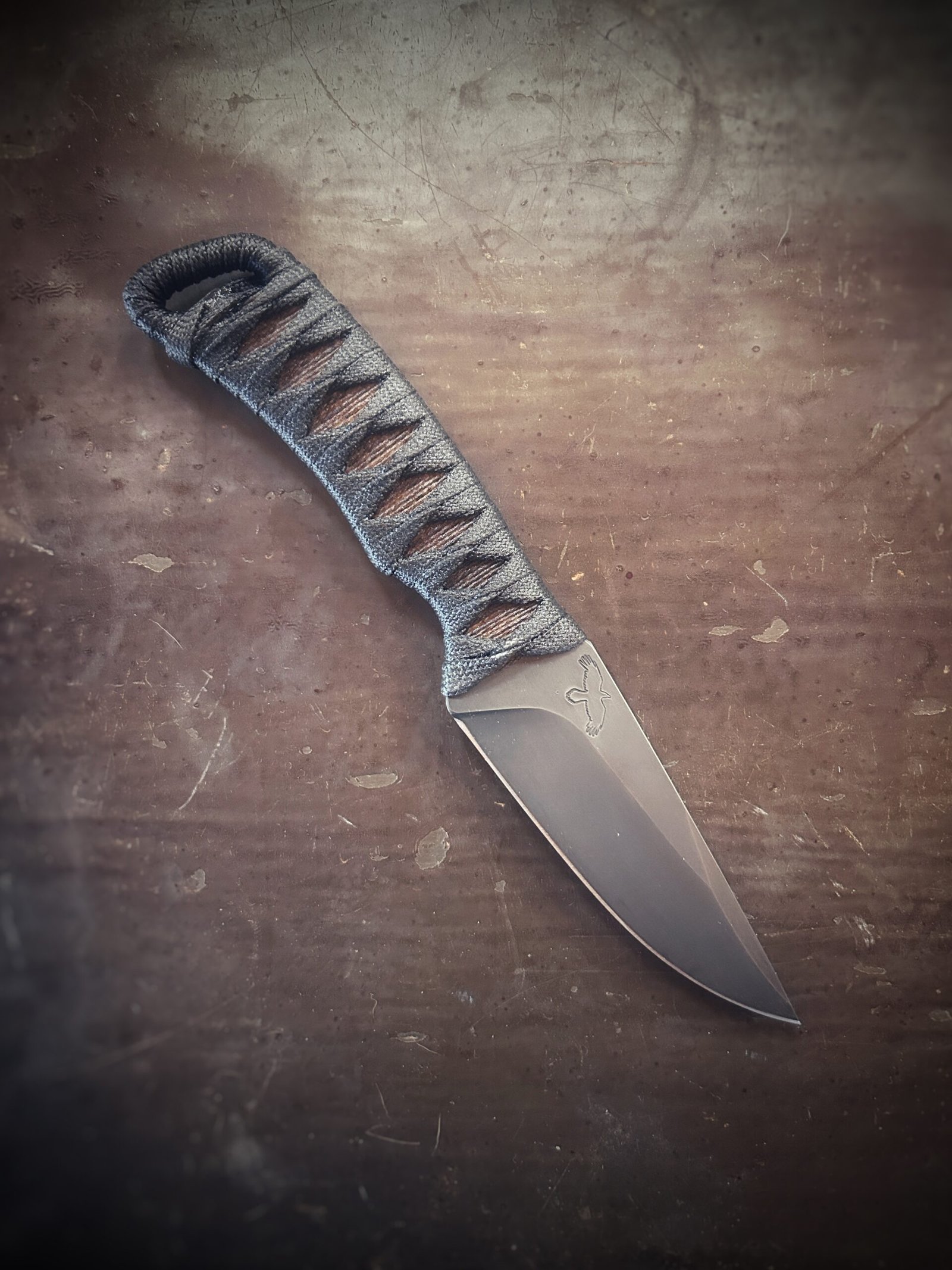 Anathema with jute and black wrap