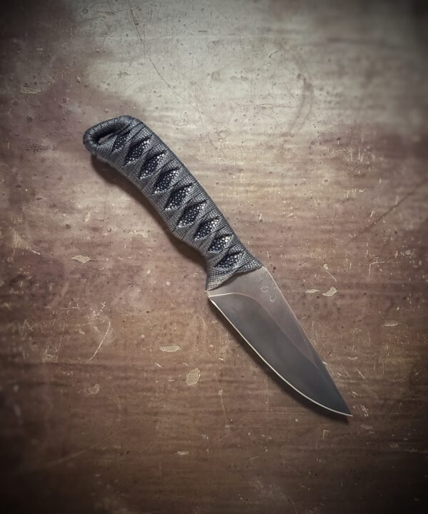 Anathema with polished stingray and black wrap
